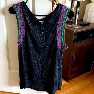 Ecote pattern tank top